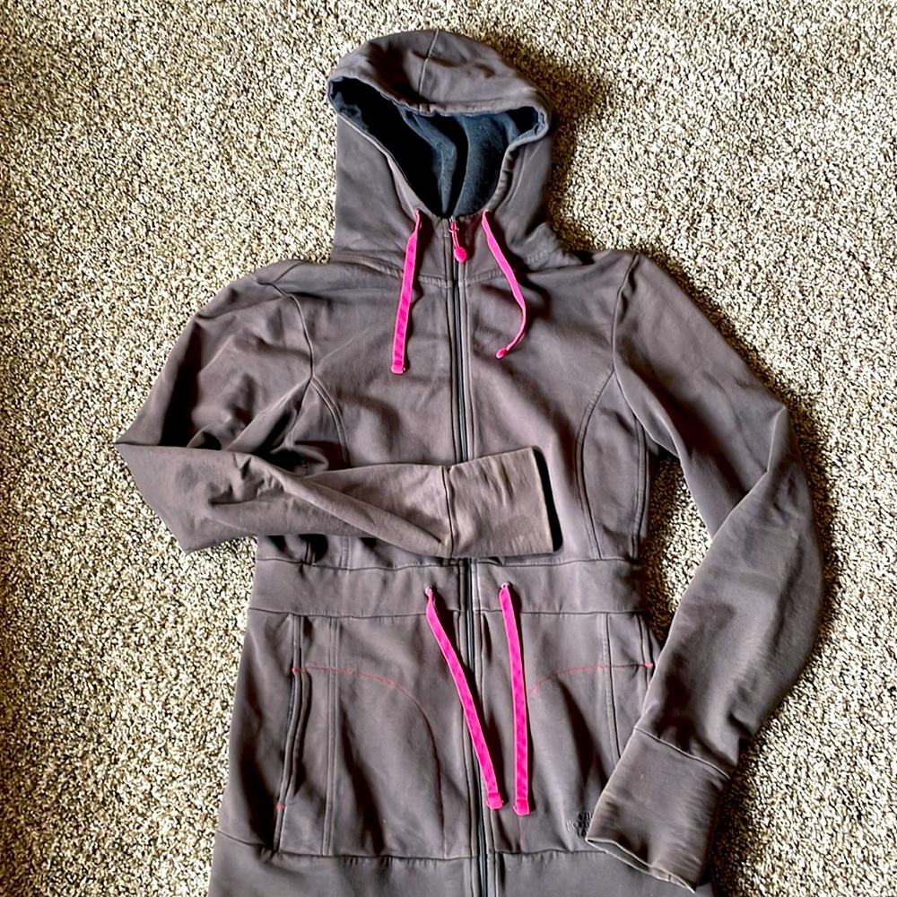 The North Face tunic hoodie, size small